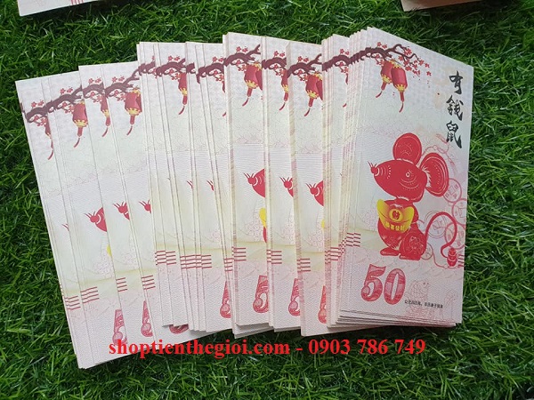 tiền 50 dola con chuột
